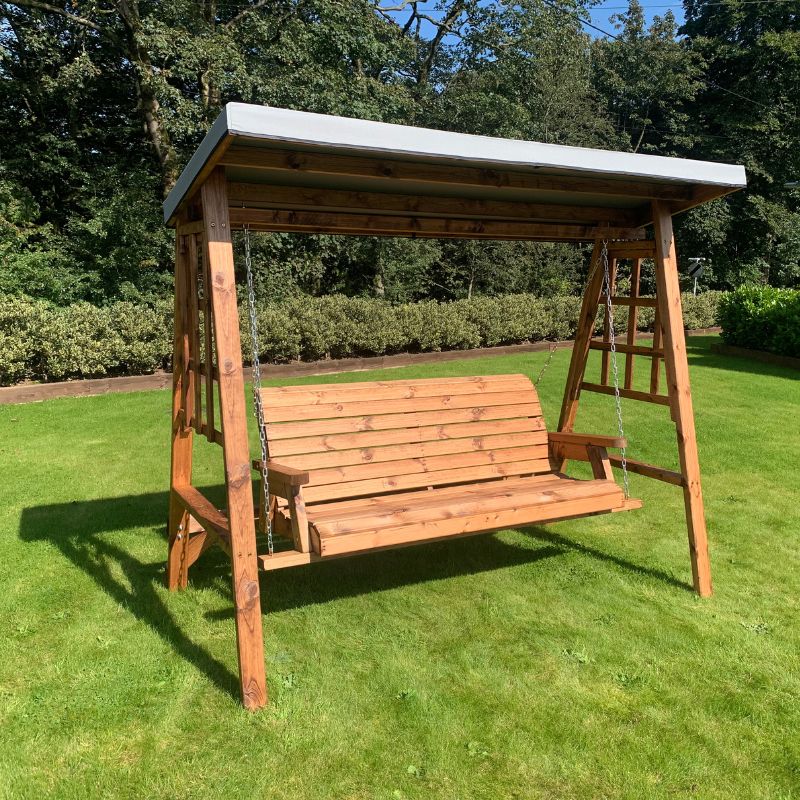 Charles Taylor - Dorset Three Seater Swing Grey
