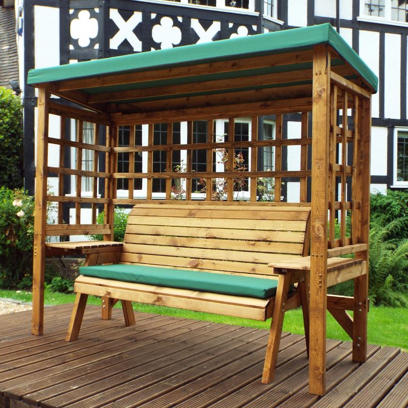 Charles Taylor - Wentworth Three Seater Arbour Green