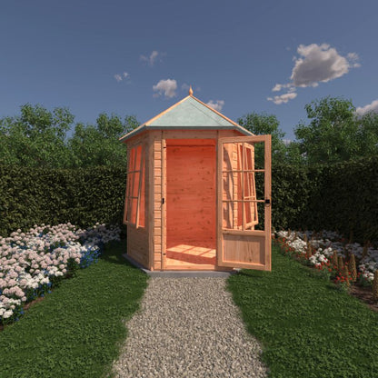 Shire Gazebo Spec change to T&G Roof 6x6 Summerhouse