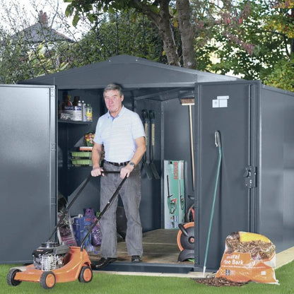 Asgard Gladiator Plus2 7x14 Metal Garden Shed - Police Preferred Specification -Installation Available (Copy)