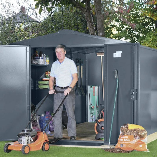 Asgard Gladiator Plus2 7x14 Metal Garden Shed - Police Preferred Specification -Installation Available (Copy)