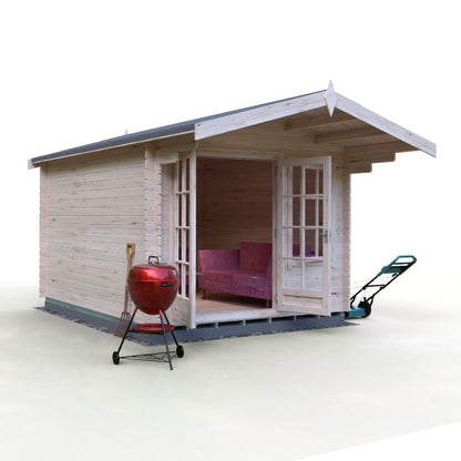 Shire Glenmore 10x12 28mm Log cabin