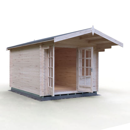 Shire Glenmore 10x12 28mm Log cabin