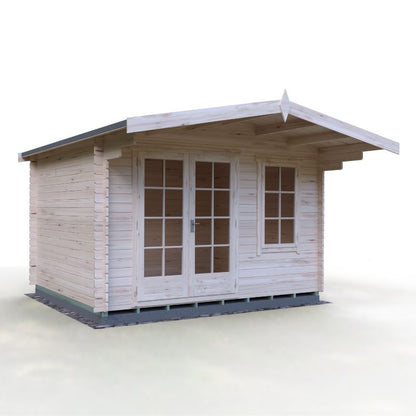 Shire Glenmore 12x10 28mm Log cabin