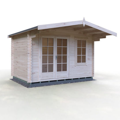 Shire Glenmore 12x8 28mm Log cabin