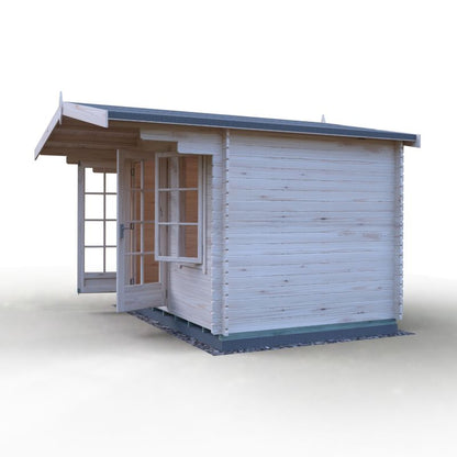 Shire Glenmore 12x8 28mm Log cabin