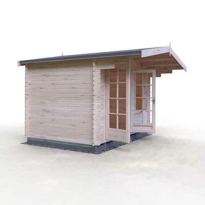 Shire Glenmore 12x8 28mm Log cabin