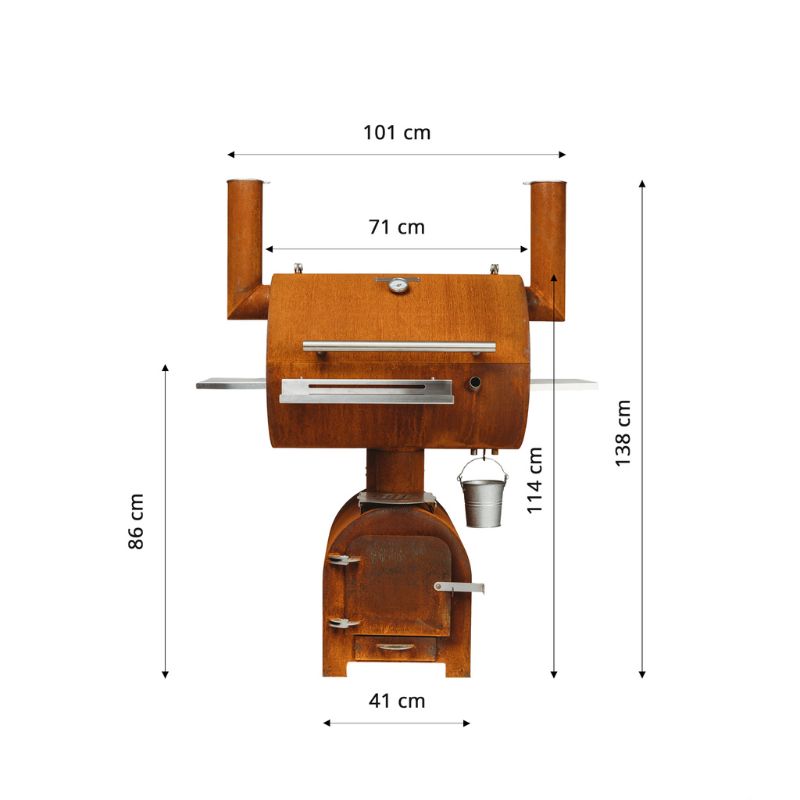 GrillSymbol Smoky Beast BBQ Smoker
