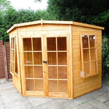 Shire Hampton Spec change to T&G Roof 8x8 Summerhouse