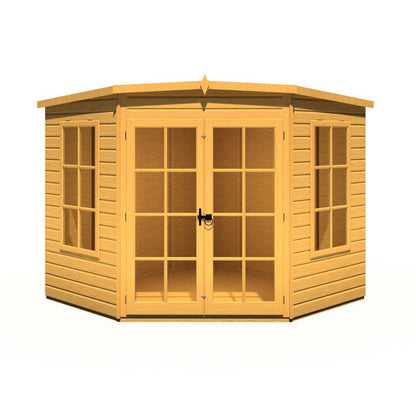 Shire Hampton Spec change to T&G Roof 8x8 Summerhouse