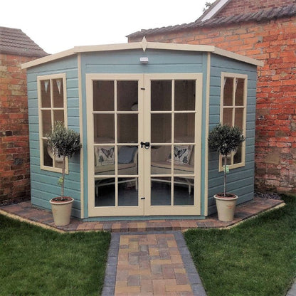 Shire Hampton Spec change to T&G Roof 8x8 Summerhouse
