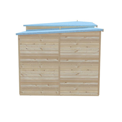 Shire Hampton with Side Shed 8x12 Summerhouse