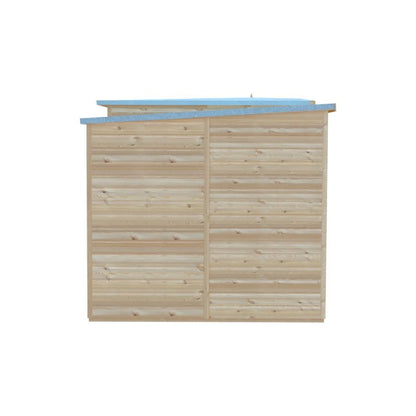 Shire Hampton with Side Shed 7x 11 Summerhouse