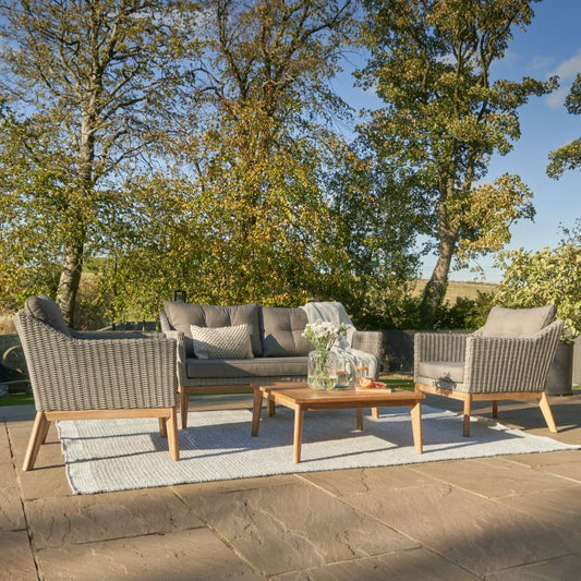 Pacific Lifestyle - Larissa Light Kubu Grey Outdoor Seating Set
