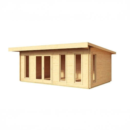 Lasita Barbados 6 Garden Log Cabin 11.7ft X 18.7ft 44mm