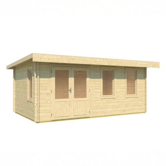 Lasita Baruda 53 Garden Log Cabin 16.7ft X 10.8ft 40mm thickness