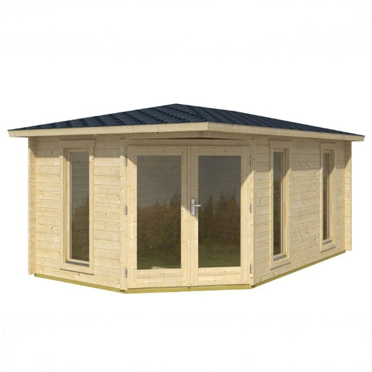 Lasita Edinburgh 2 Garden Log Cabin 17ft X 9ft 40mm