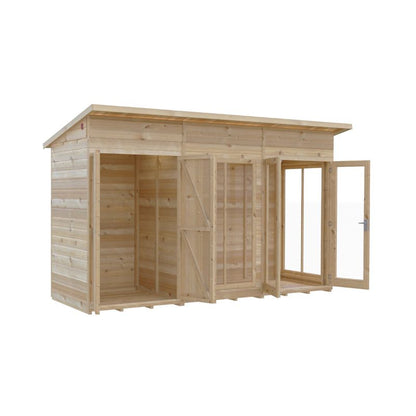 Shire Lela 12x4 including Storage Summerhouse