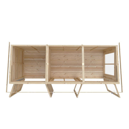Shire Lela 12x4 including Storage Summerhouse