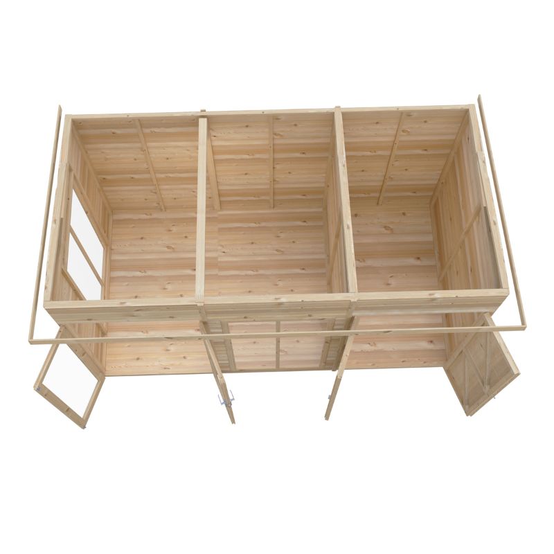 Lela 12x6 including Storage Summerhouse