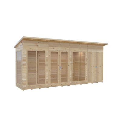 Lela 16x4 including Storage Summerhouse