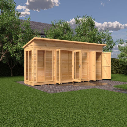Lela 16x4 including Storage Summerhouse