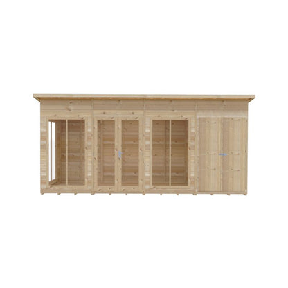 Lela 16x6 including Storage Summerhouse