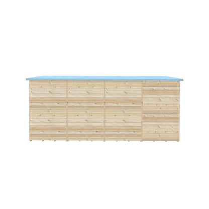 Lela 16x6 including Storage Summerhouse