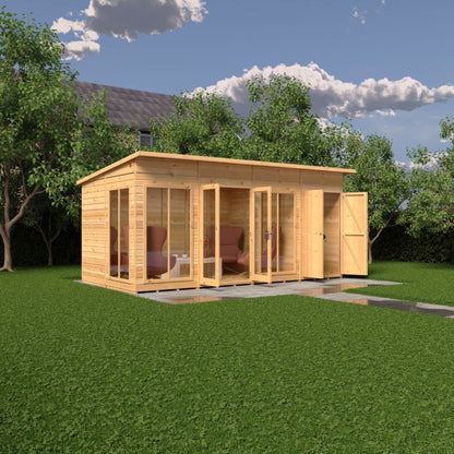 Lela 16x8 including Storage Summerhouse
