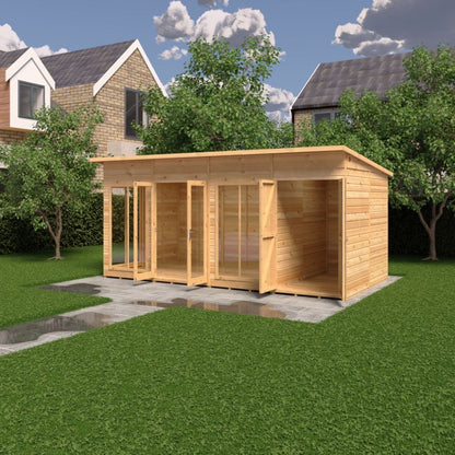 Lela 16x8 including Storage Summerhouse