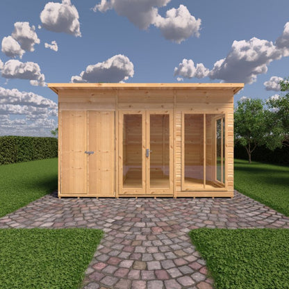 Lela 12x8 including Storage Summerhouse