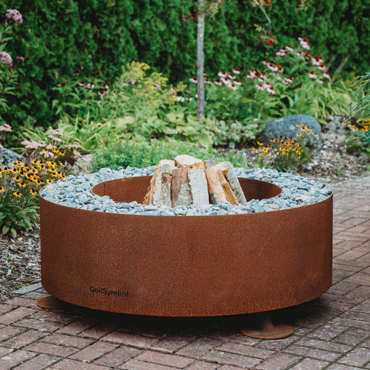 GrillSymbol Fire Pit Luna Copper, ø 119 cm