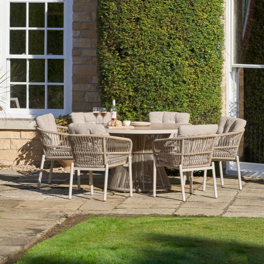 Pacific Lifestyle - Martic Outdoor 6 Seater Dining Set
