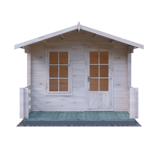 Shire Maulen with Verandah 10x10 19mm Log cabin