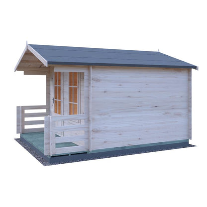 Shire Maulen with Verandah 10x10 19mm Log cabin