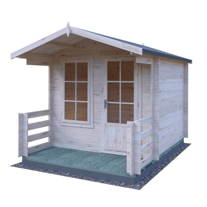 Shire Maulen with Verandah 8x8 19mm Log cabin