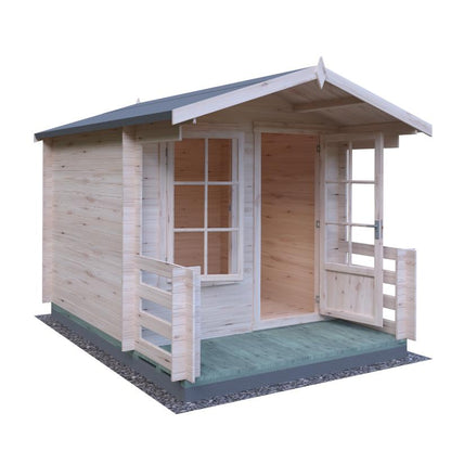 Shire Maulen with Verandah 8x8 19mm Log cabin