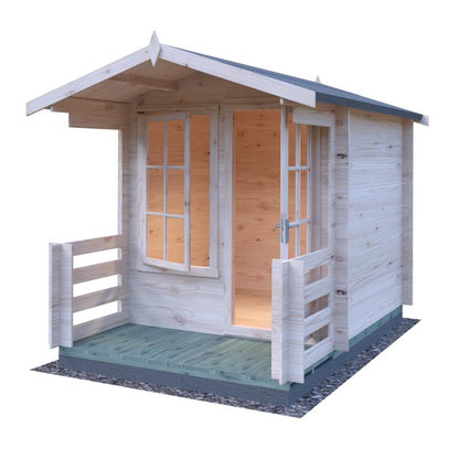 Shire Maulen with Verandah 7x7 19mm Log cabin