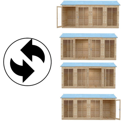Shire Mayfield 16x6 Summerhouse