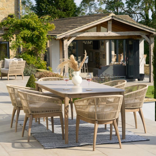 Pacific Lifestyle - Moeven Outdoor 6 Seater Dining Set