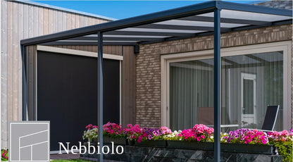 Deponti Nebbiolo Aluminium Veranda-Carport