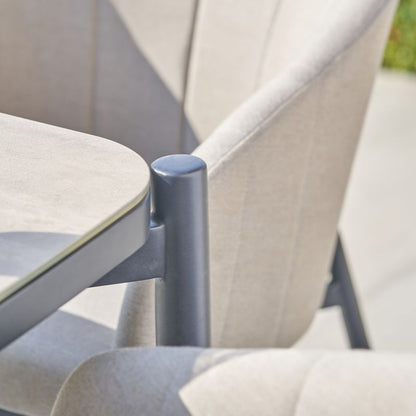 Pacific Lifestyle - Nevada Putty Outdoor 6 Seater Dining Set