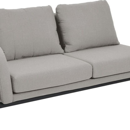 Pacific Lifestyle - Nevada Putty Small Outdoor Corner Seating Set with Coffee Table and Footstools