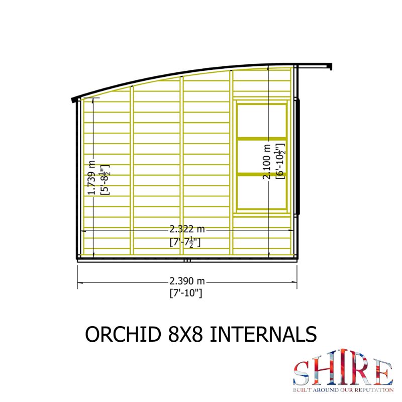 Orchid 8x8 Summerhouse