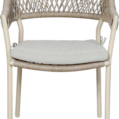 Pacific Lifestyle - Osaka Latte Outdoor 6 Seater Dining Set