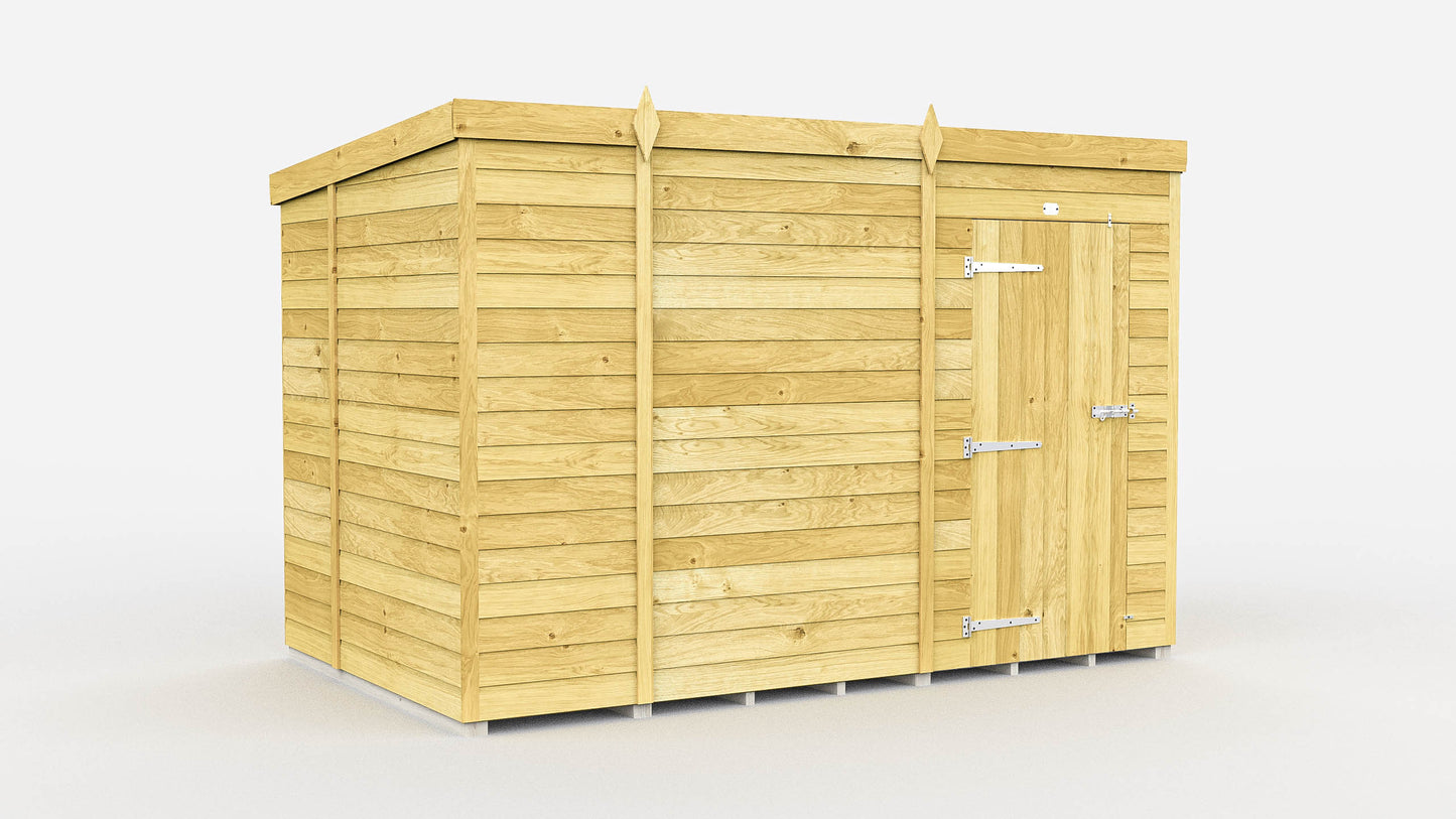 Sheds DIY Pent Garden Shed 6 ft Width