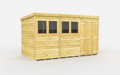 Sheds DIY Pent Garden Shed 6 ft Width