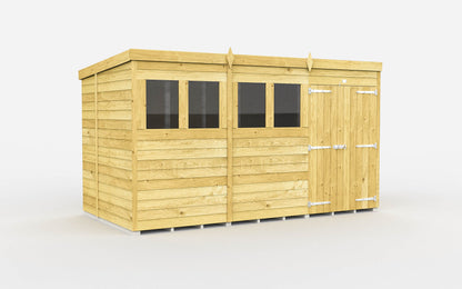 Sheds DIY Pent Garden Shed 7 ft Width