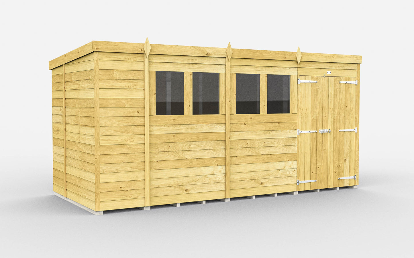 Sheds DIY Pent Garden Shed 6 ft Width