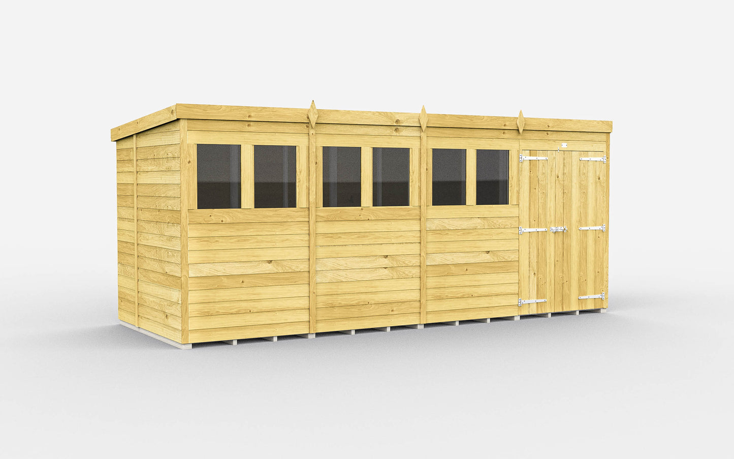 Sheds DIY Pent Garden Shed 6 ft Width